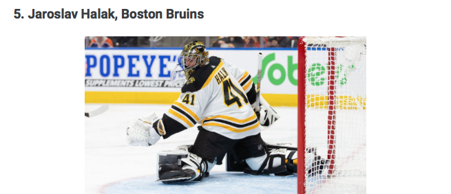 Carey Price n'a pas le choix, d'apparaître sur cette liste...