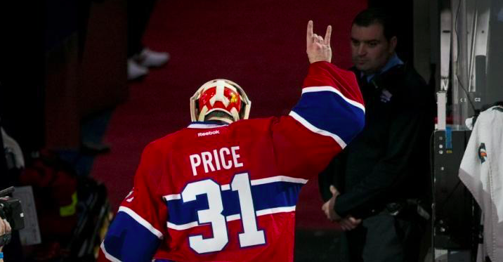 Carey Price s'entraîne comme un MALADE MENTAL....