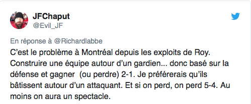 Carey Price...a de moins en moins d'amis..