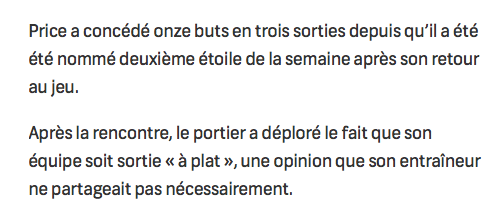 ​Carey Price...En plus d'être SI MÉPRISANT envers les journalistes...