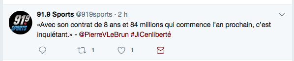 Carey Price...le SCANDALE est connu de Pierre LeBrun?