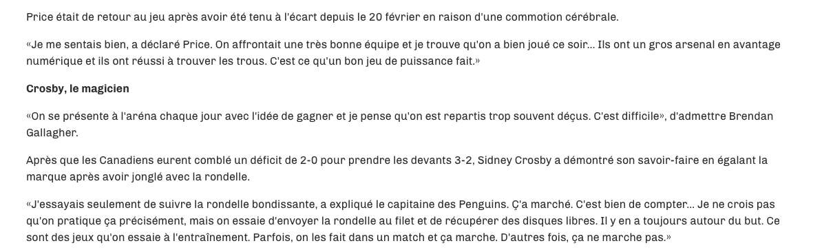 Carey Price...ME...MYSELF...and I...