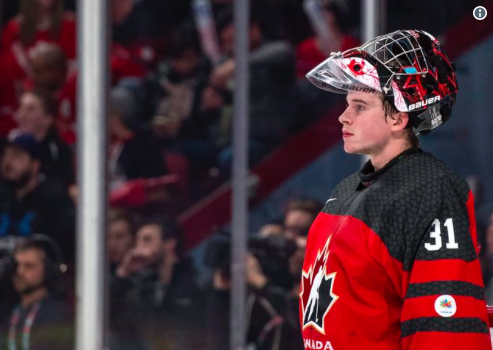 Carter Hart...est comparé à Carey Price..