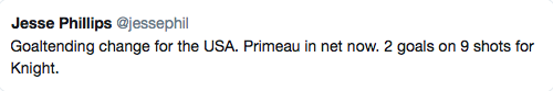 Cayden Primeau se rapproche du poste de numéro 1...
