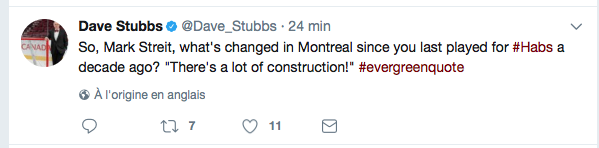  Ce qui a changé à Montréal selon Streit...