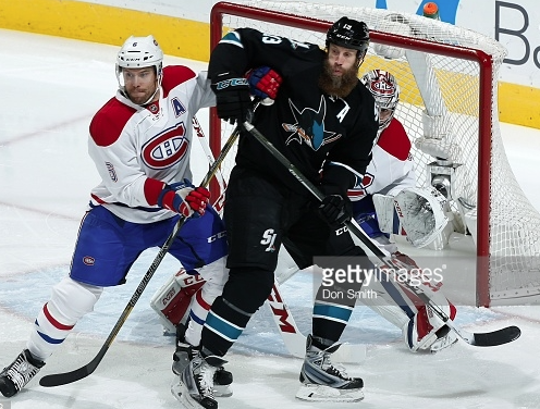 Ce qui a convaincu Joe Thornton de venir visiter Montréal...