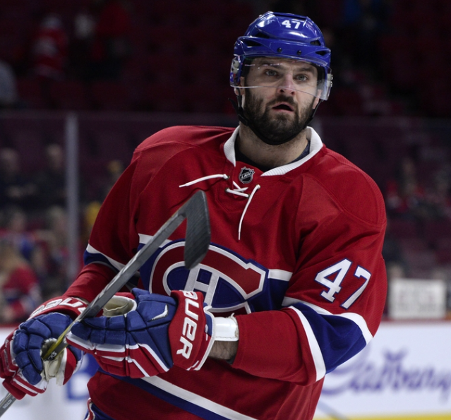 Cela se joue entre les Stars et le CH pour Alex Radulov...