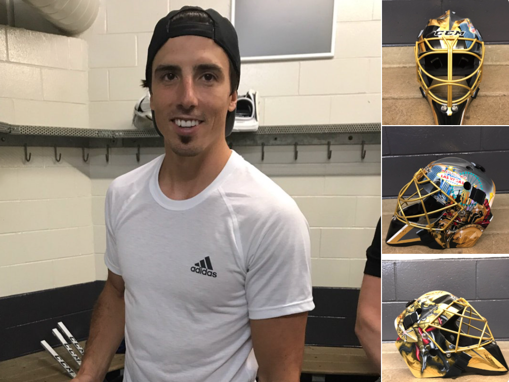 C'est à ça que va ressembler Marc-Andre Fleury en Golden Knights...