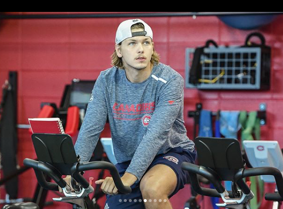 C'est BEN beau le power-skating pour Scherbak, MAIS...