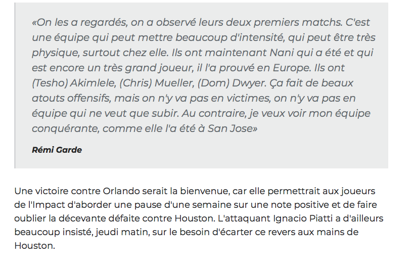 C'est comme si Claude Julien nous disait qu'il aimait sa profondeur..