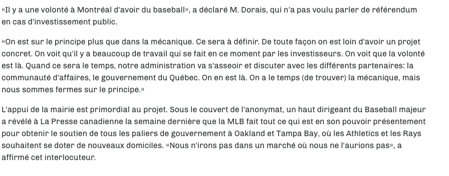 C'est pour ça qu'à Montréal...on a des VRAIE SÉQUIPES PRO...