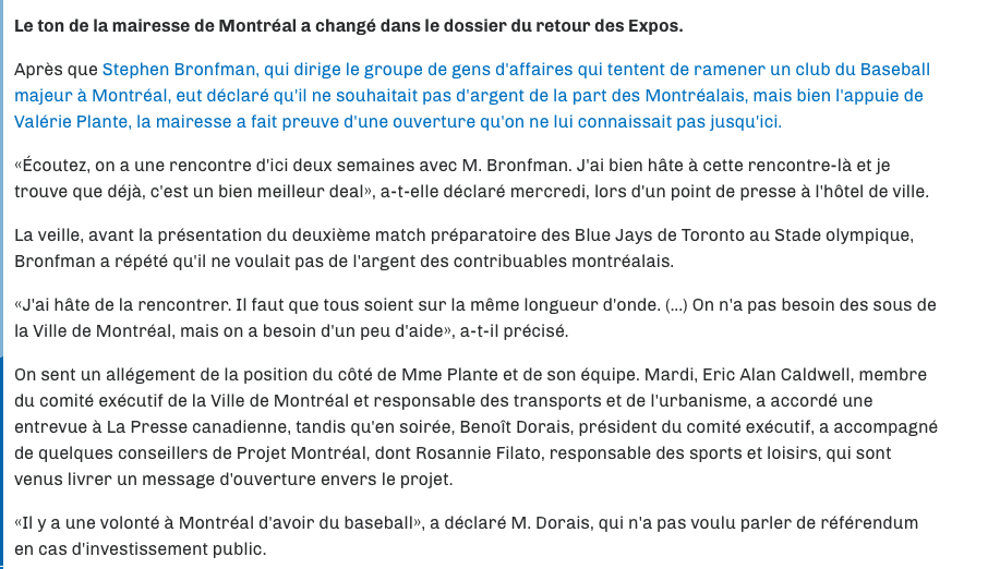 C'est pour ça qu'à Montréal...on a des VRAIE SÉQUIPES PRO...