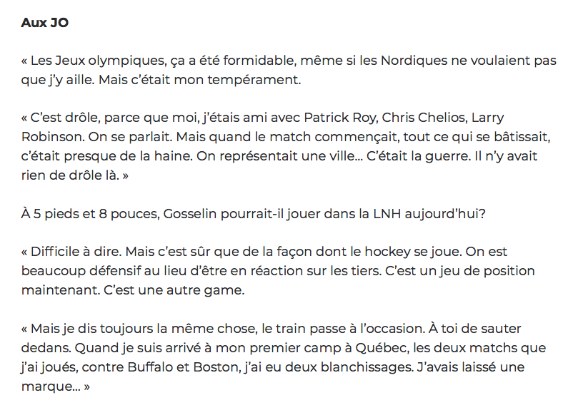 C'est pour ça...Que les Nordiques ne reviendront pas?