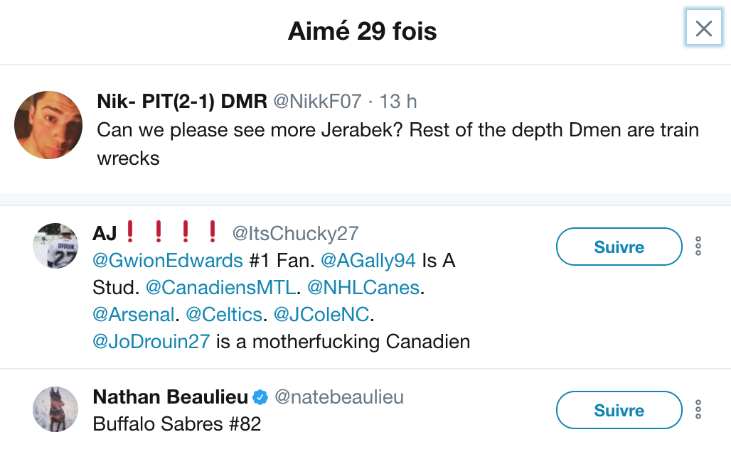 C'est rendu que Nathan Beaulieu se permet de rire du CH...