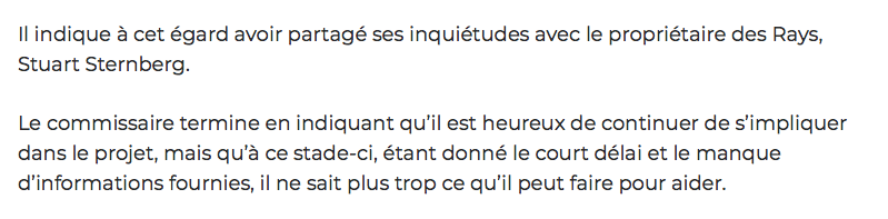 C'est vraiment le temps de faire les yeux doux à la MLB.