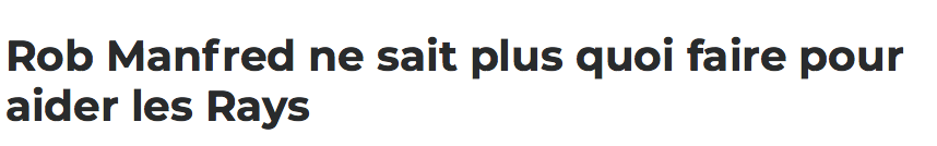 C'est vraiment le temps de faire les yeux doux à la MLB.
