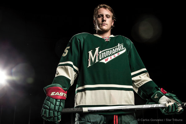 C'était un DUEL entre le Wild et le CH pour Jonathan Drouin...