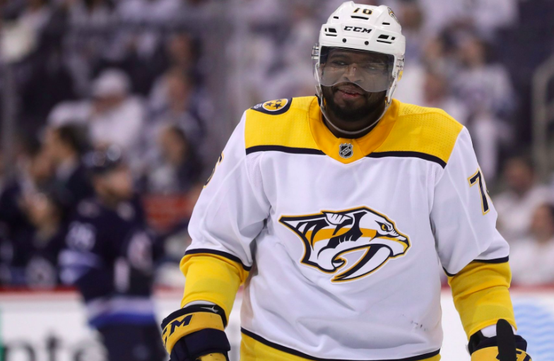Cette fois..PK Subban n'a pas eu le GUTS de prédire la victoire...