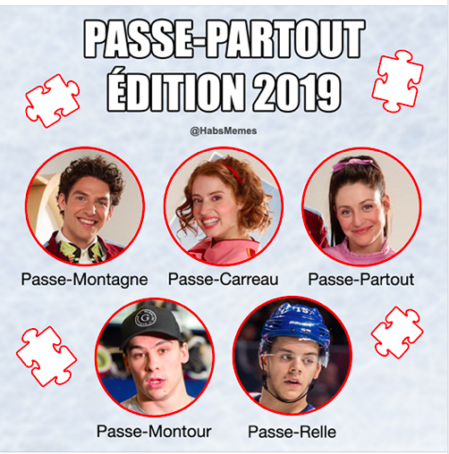 Charles Hudon a le MEILLEUR PERSONNAGE dans PASSE-PARTOUT!!!!