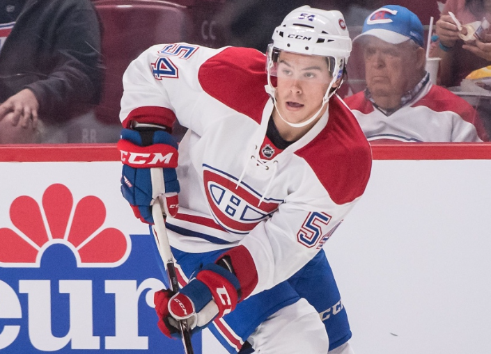  Charles Hudon au CENTRE..
