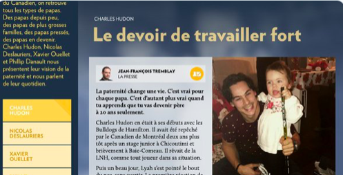 Charles Hudon est bel et bien le CHOUCHOU des journalistes FEFANS...