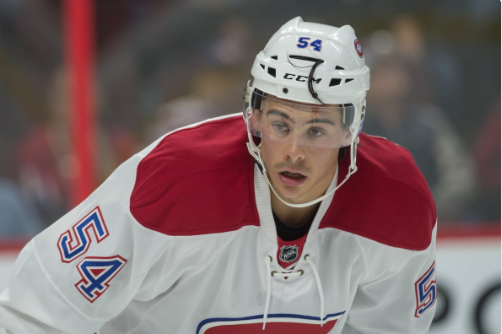 Charles Hudon et Tomas Plekanec VOLENT sur la GLACE!!!!