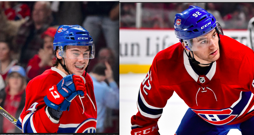 Charles Hudon VISE Jonathan Drouin...OUCH...