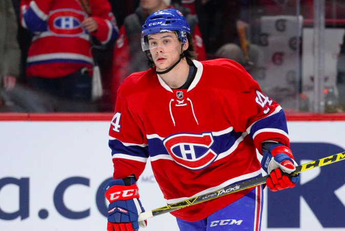  Charles Hudon...est chanceux que les Golden Knights ne l'aient pas réclamé..