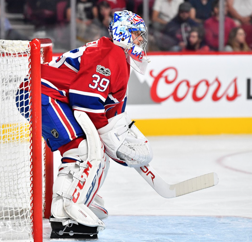 Charlie Lindgren a sa chance de commencer à Montréal...