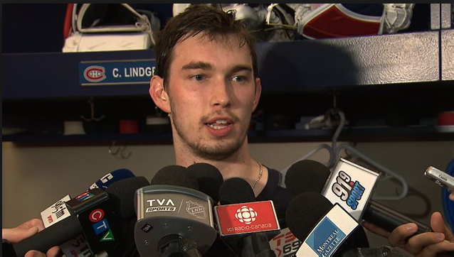 Charlie Lindgren a tellement CHOKÉ..que...