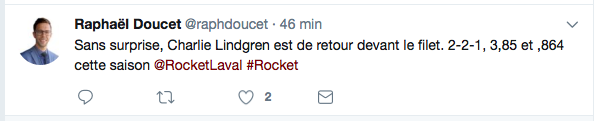 Charlie Lindgren a vraiment FU...les plans de Marc Bergevin sur le marché...