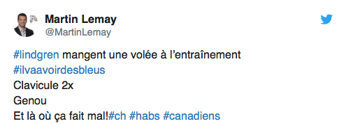  Charlie Lindgren BLESSÉ aux COUILLES!!! HAHA!!!