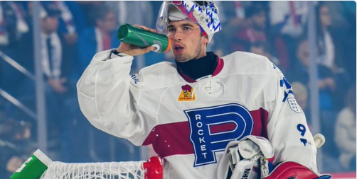 Charlie Lindgren est en train de CHOKER?