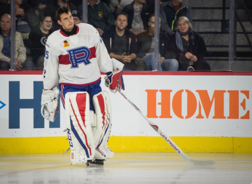 Charlie Lindgren RAPPELÉ...ça serait PAS PIRE le faire jouer...