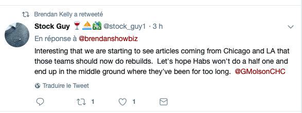 Chicago, Los Angeles et St-Louis vont recommencer leur RECONSTRUCTION...avant le CH....