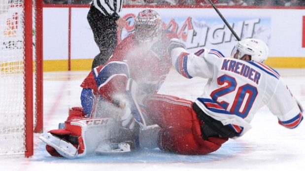 Chris Kreider à Montréal...pour que Carey...CAL...son camp...