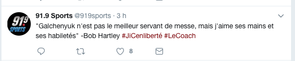 Chucky a arrêté l'EAU BÉNITE..