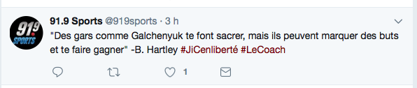 Chucky a arrêté l'EAU BÉNITE..