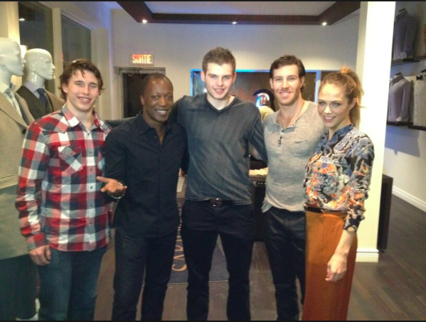 Chucky était allé faire le PARTY avec Brandon Prust et Maripier Morin...
