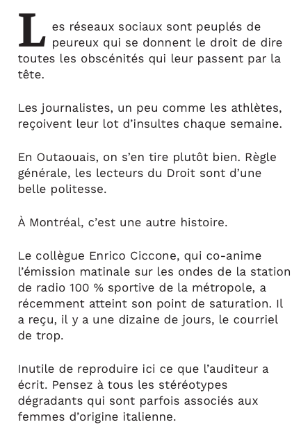CICCO continue sa tournée contre les COLONS du WEB..
