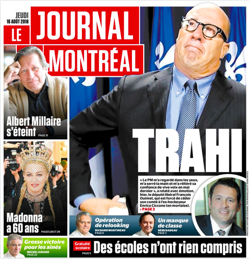 Cicco voulait vraiment commencer sa carrière politique de cette façon?
