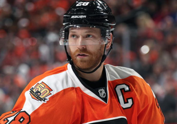 Claude Giroux n'a pas encore accepté que Mike Hoffman couche avec sa blonde...à 17 ans...