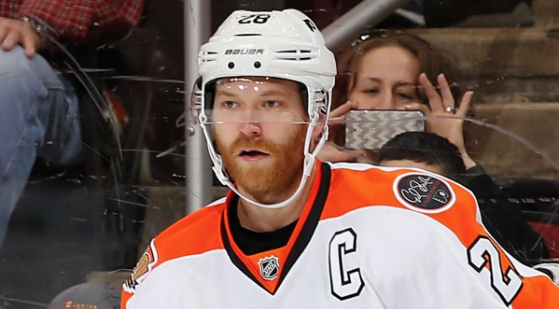 Claude Giroux serait en TA...contre LARAQUE..​