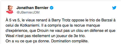 Claude Julien à 5 M$ par année...pour se faire HUMILIER...