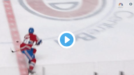  Claude Julien a longuement parlé à Charles Hudon après cette séquence..