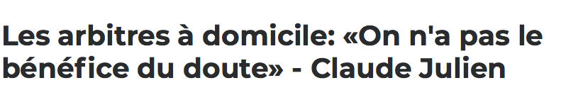 Claude Julien ATTAQUE les arbitres!!!!!!