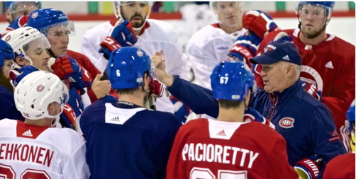 Claude Julien avertit ses gars...