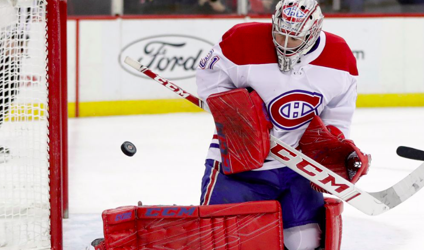 Claude Julien encore en train de CHOUCHOUTER Carey Price...