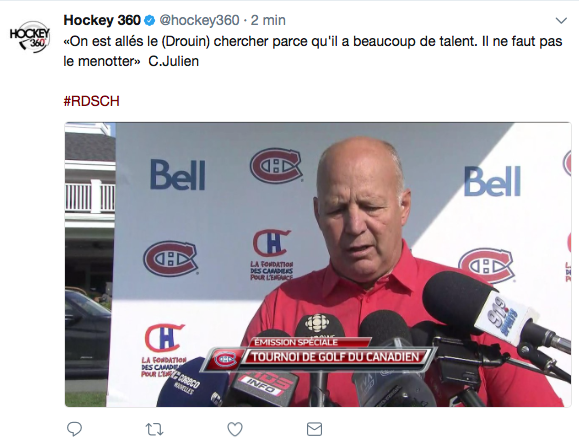 Claude Julien le JURE..