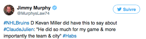 Claude Julien mérite son 5 M$..